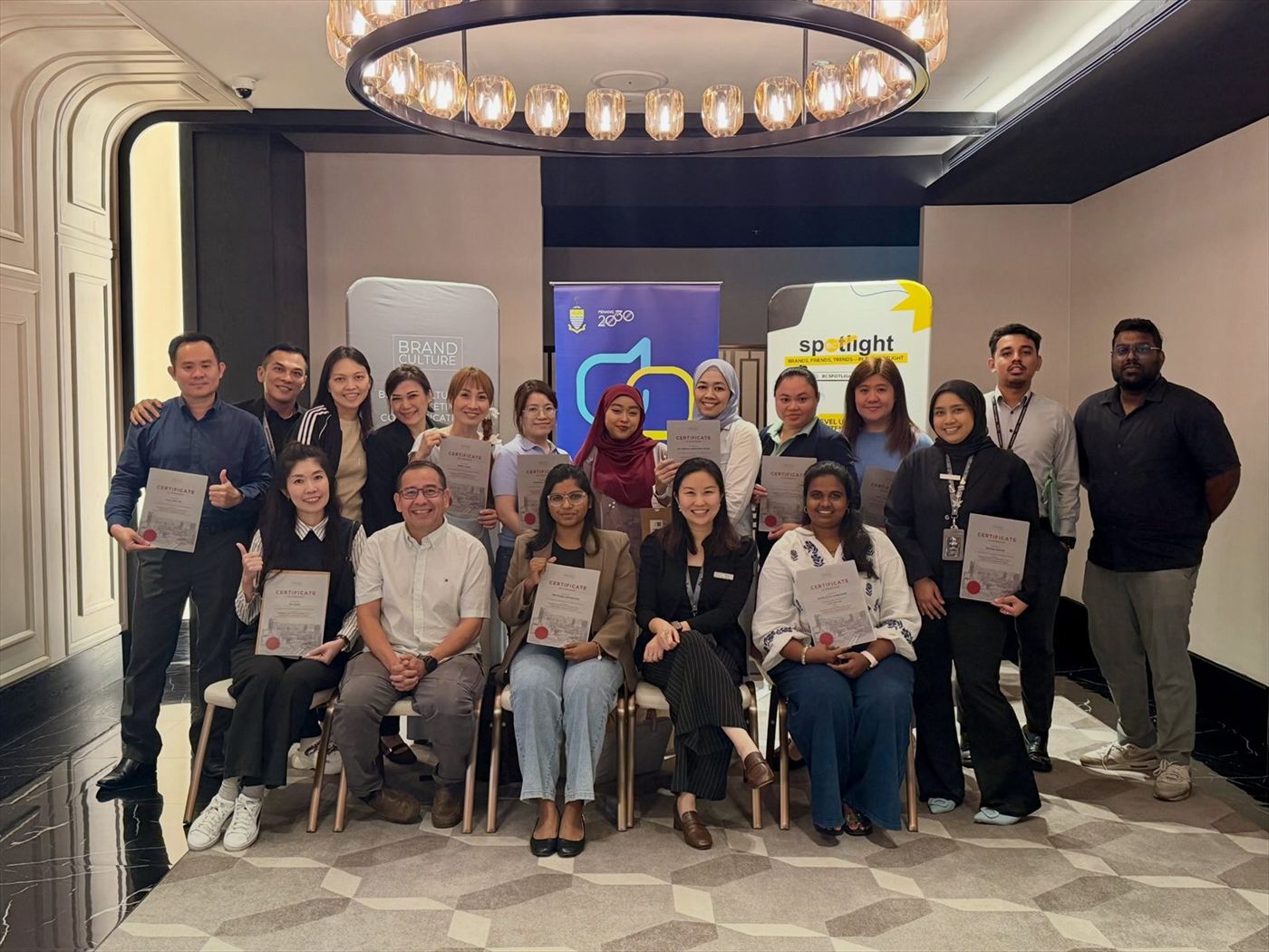 Participants at The Millen Penang programme